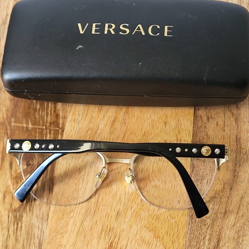 New versace eyeglasses - versace, 1255-b