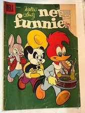 new funnies #253 dell comics