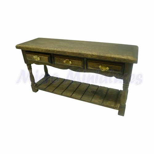 Dolls house serving side - house, table