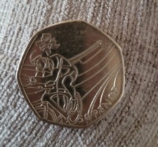 50p Coin London Olympics 2011