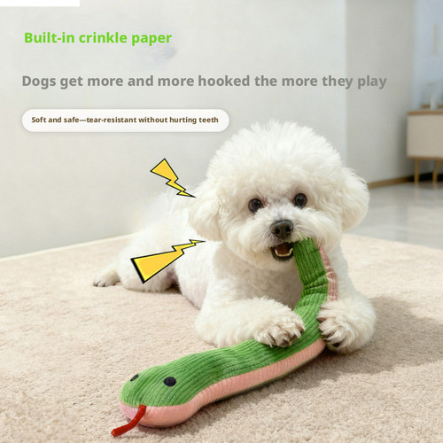 Interactive snake shape pet - interactive, snake‑shape