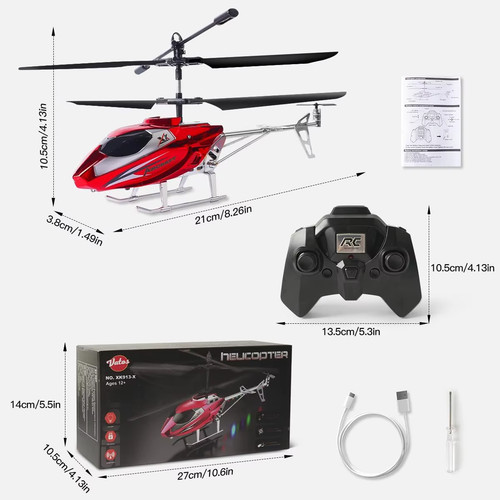 Helicopter with led - with, lights