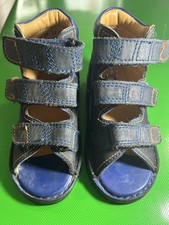 Piedro Children's Navy Orthopaedic Sandals Size 27