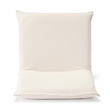 MUJI Large Floor Chair 100% Washed Cotton Cover Natural Color 12911043 NEW JP