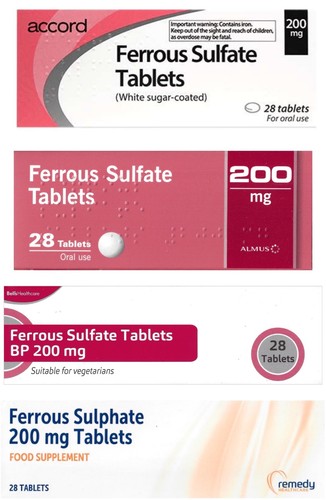Ferrous sulphate 200mg tablets - ferrous,