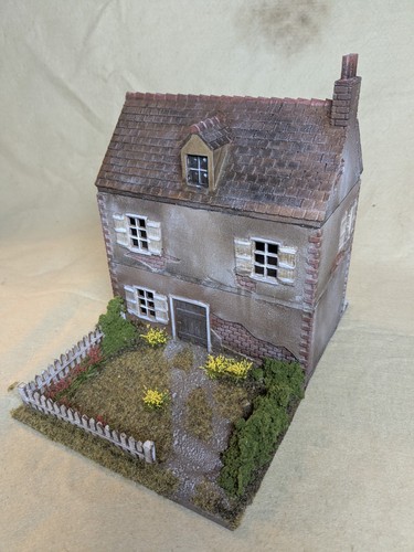 Well painted 28mm ww2 house - well,
