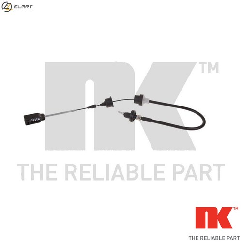 Cable pull clutch control - cable,
