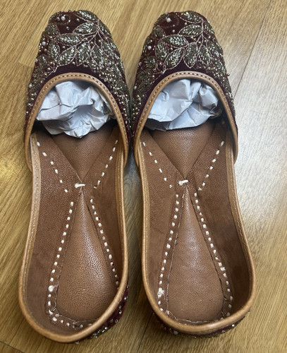Handmade leather punjabi - leather,