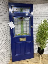 *Deposit taken / SOLD* More In Our EBay Shop - PERIOD ANTIQUE ENTRANCE DOOR