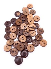 15mm Coconut Shell Buttons