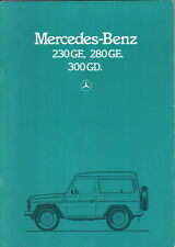 Mercedes Benz G Wagen 230 GE