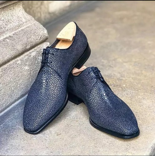 Men handmade blue stingray - handmade,
