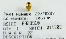 Potterton 22/20207 Burner Injector Puma 80 (KA29)