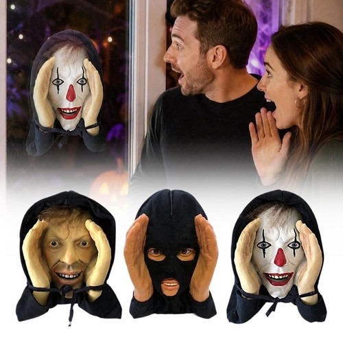 Pvc scary peeper - scary, sticker
