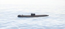 1/1250 1/1200 HMS Oberon post war submarine by Star