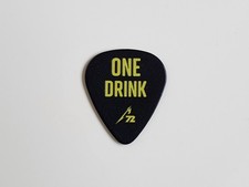 Metallica Guitar Pick Plectrum Drink Token M72 Tour Black Rare