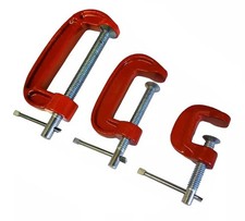 G Clamp Set 1" 2" 3" - 25mm