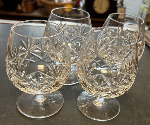 Set cut glass brandy - of,