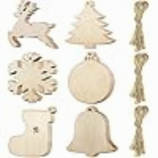 Pcs wooden christmas - 30,