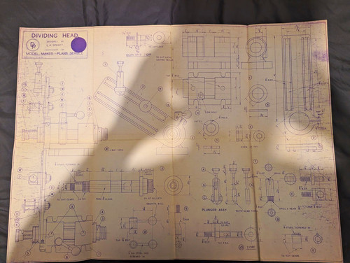 Vintage sparey dividing - l.h.,