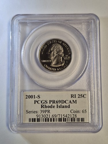 2001 25c rhode island - 2001-s,