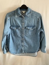 H&M womens blue long sleeve