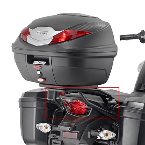 Luggage rack givi honda - luggage,