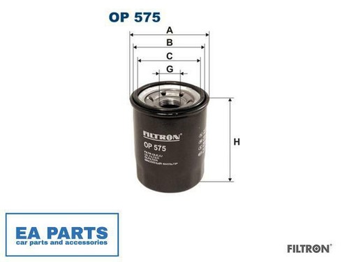 Oil filter for honda - filter, accord