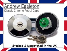  CITROEN D SUPER CHROME PETROL LOCKING FUEL CAP ASSEMBLY  1970--1975