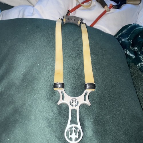 Metal slingshot catapult with - metal,