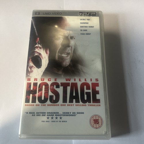 Psp umd hostage bruce willis - hostage,