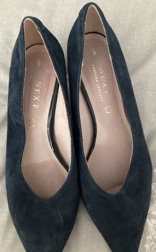 Next blue suede - blue,