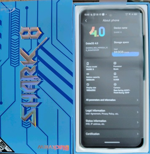 Blackview shark ram 256gb - blackview,