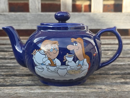 Wade ceramic navy blue tetley - wade,