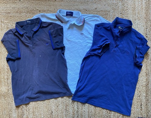 Fred perry polo shirt blue - perry,
