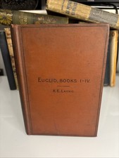 Antique 1890 Euclid’s