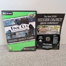 Final Cut Death on the Silver Screen PC Game Hidden Object Big Fish Black Lime