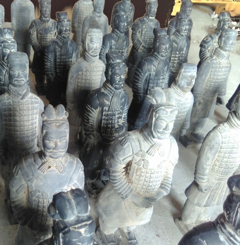 100 terracotta army warriors - 100,