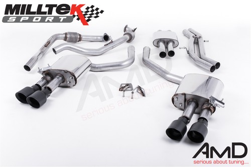 Milltek audi cat back - milltek,