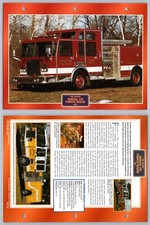 General LFD Pumper Rescue - 1997 - Fire Engines - Atlas Trucks Maxi Card