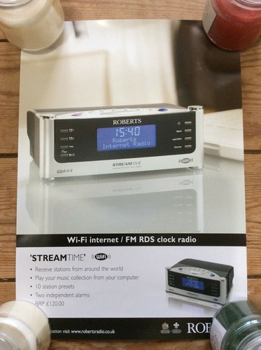 Poster roberts radio - a4,
