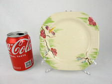 ⭐Swinnerton's Pottery Hampton Ivory Side Plate Dragonfly 1930s Vintage