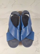 Womens Camper Leather Sandals - Cobalt Blue - UK Size 6.5 (40)