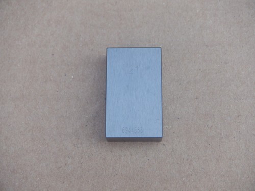 21mm carbide slip gauge - 21mm,
