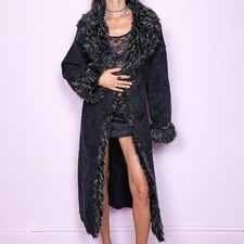 Vintage y2k black coat - vintage, penny