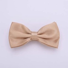 Kids Mens Pre-Tied Satin Bow