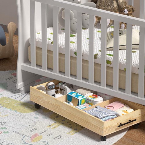 Underbed storage drawer wooden - storage,