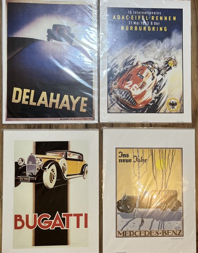 Bugatti 1930 poster rené - bugatti,
