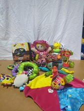 Lamaze Baby Cot Pram Soft Toy Sensory Bundle Doll Octopus Book Butterfly X 6