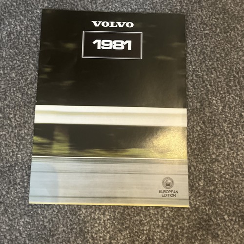 Volvo range 1981 sales - range,